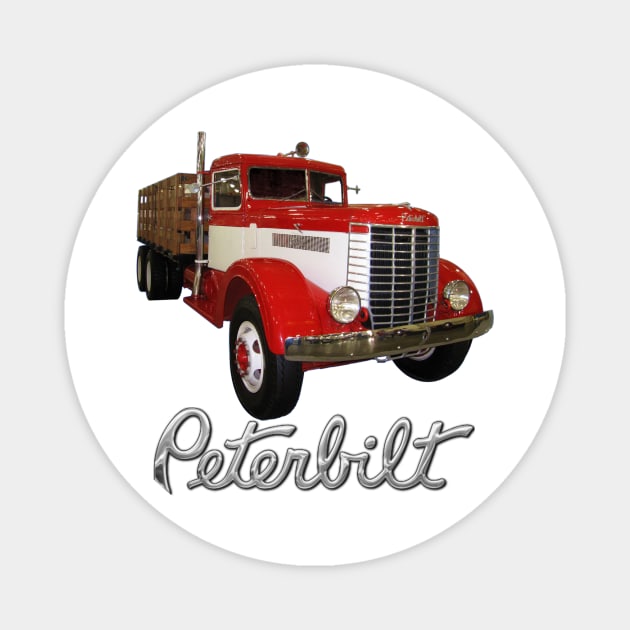 1939 Peterbilt Model 334 Stake Bed Magnet by Manatee Max